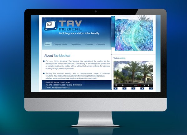 בניית אתר: Tav Medical
